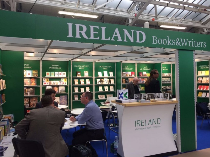 Ireland's national stand at the London Book Fair 2018