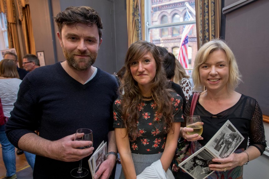 Authors Gavin Corbett, Sara Baume and Danielle McLaughlin at the 'First Lines' Launch